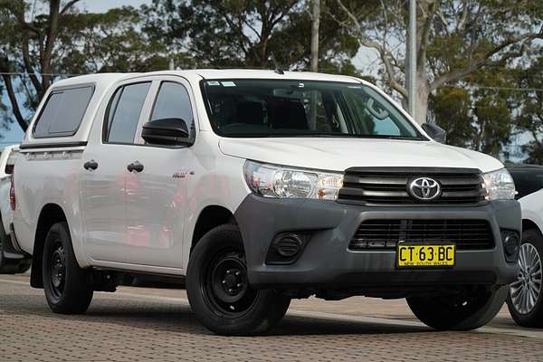 2019 Toyota Hilux Workmate TGN121R Rear Wheel Drive