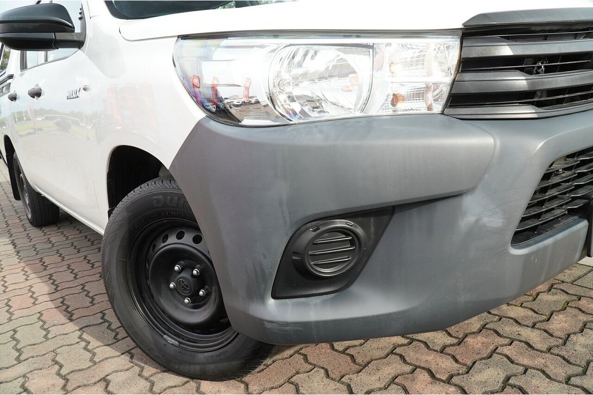 2019 Toyota Hilux Workmate TGN121R Rear Wheel Drive
