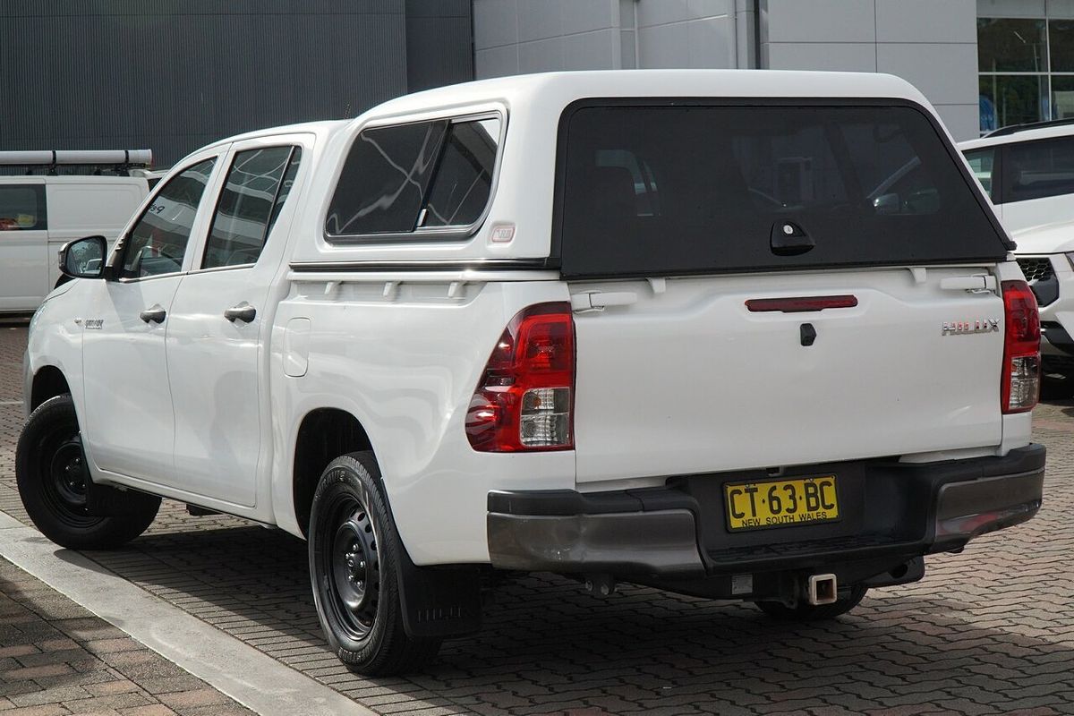 2019 Toyota Hilux Workmate TGN121R Rear Wheel Drive