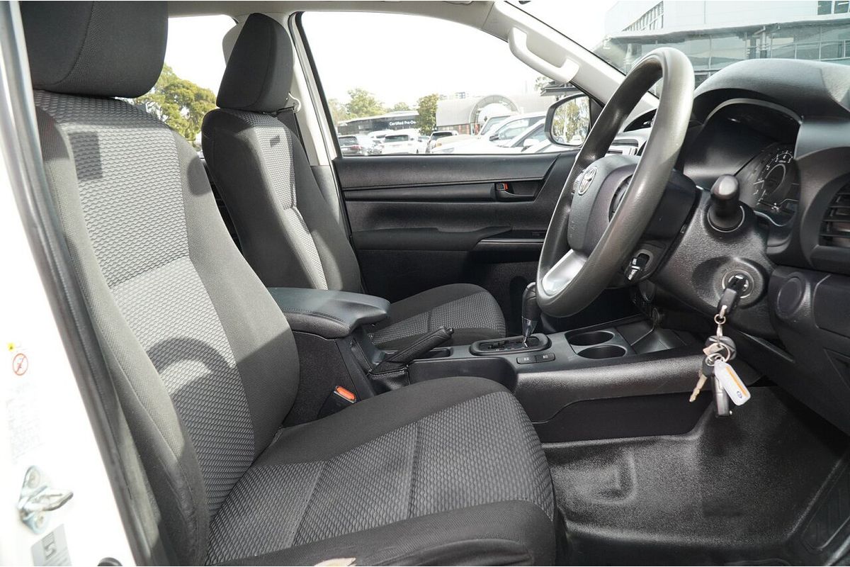 2019 Toyota Hilux Workmate TGN121R Rear Wheel Drive