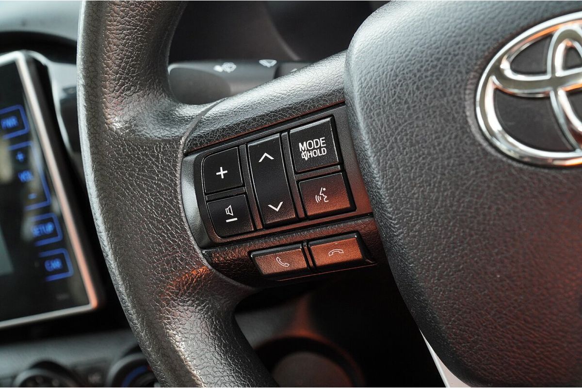 2019 Toyota Hilux Workmate TGN121R Rear Wheel Drive