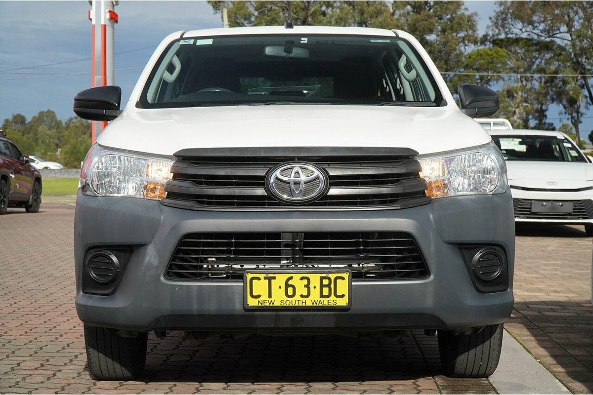2019 Toyota Hilux Workmate TGN121R Rear Wheel Drive