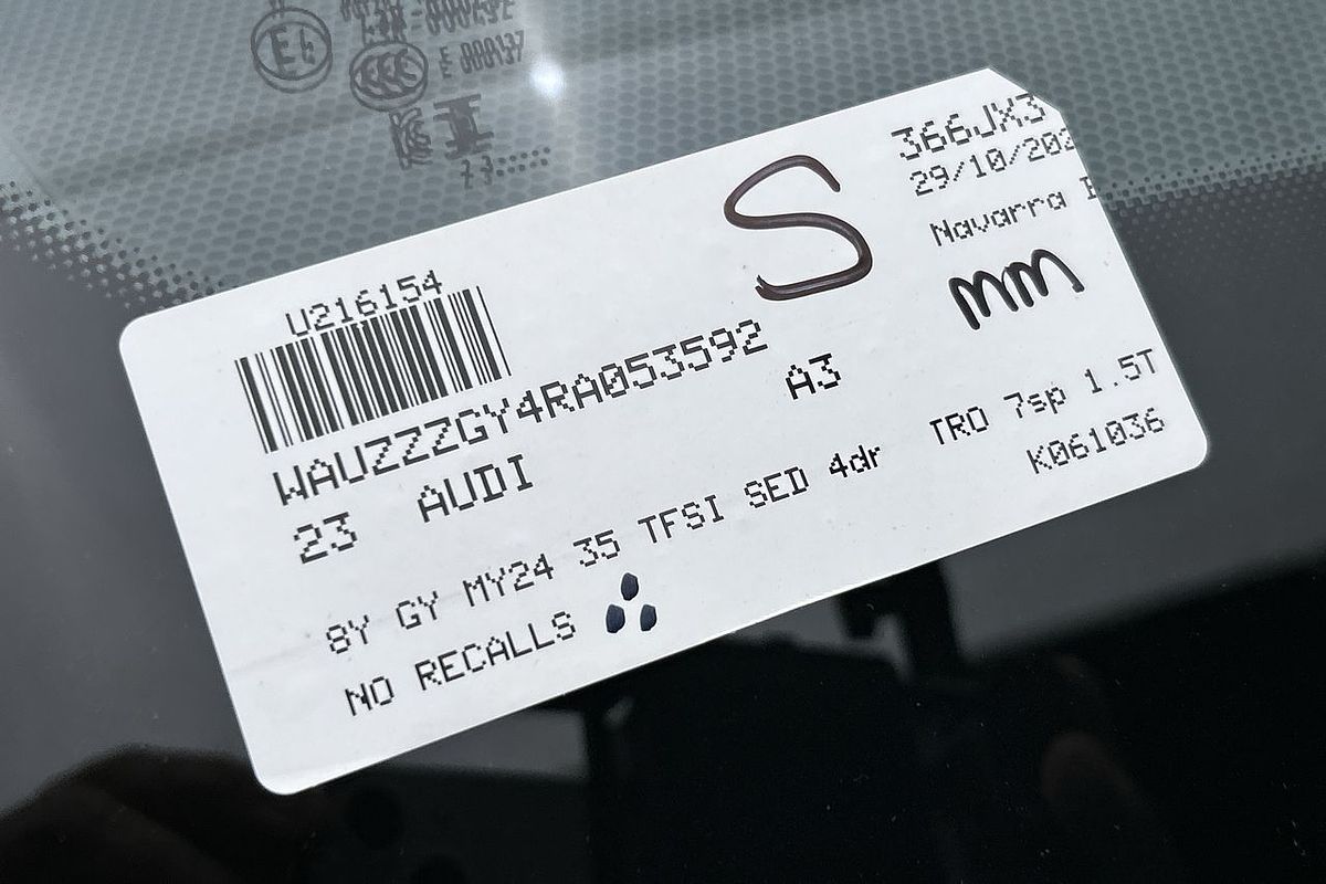 2023 Audi A3 35 TFSI GY