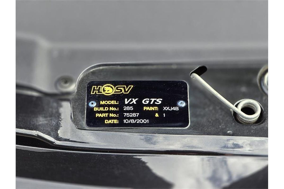 2001 Holden Special Vehicles GTS VX