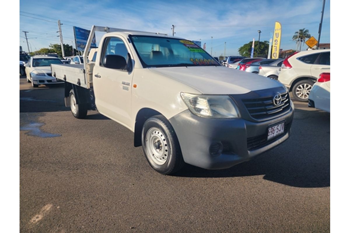 2012 Toyota Hilux Workmate TGN16R Rear Wheel Drive