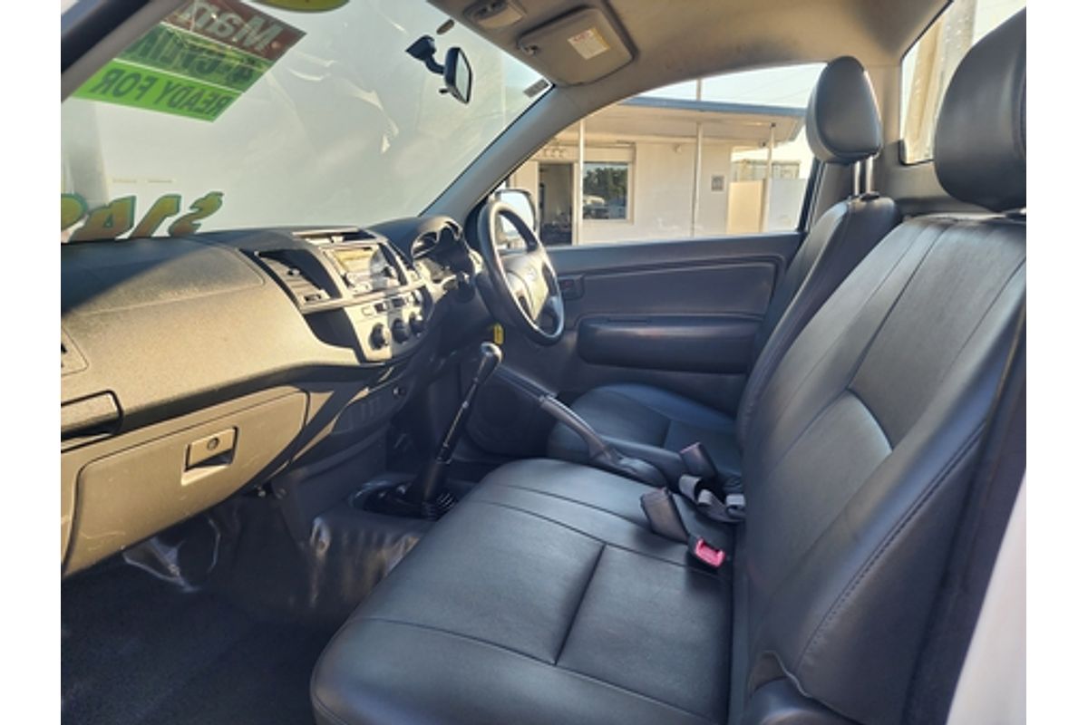 2012 Toyota Hilux Workmate TGN16R Rear Wheel Drive
