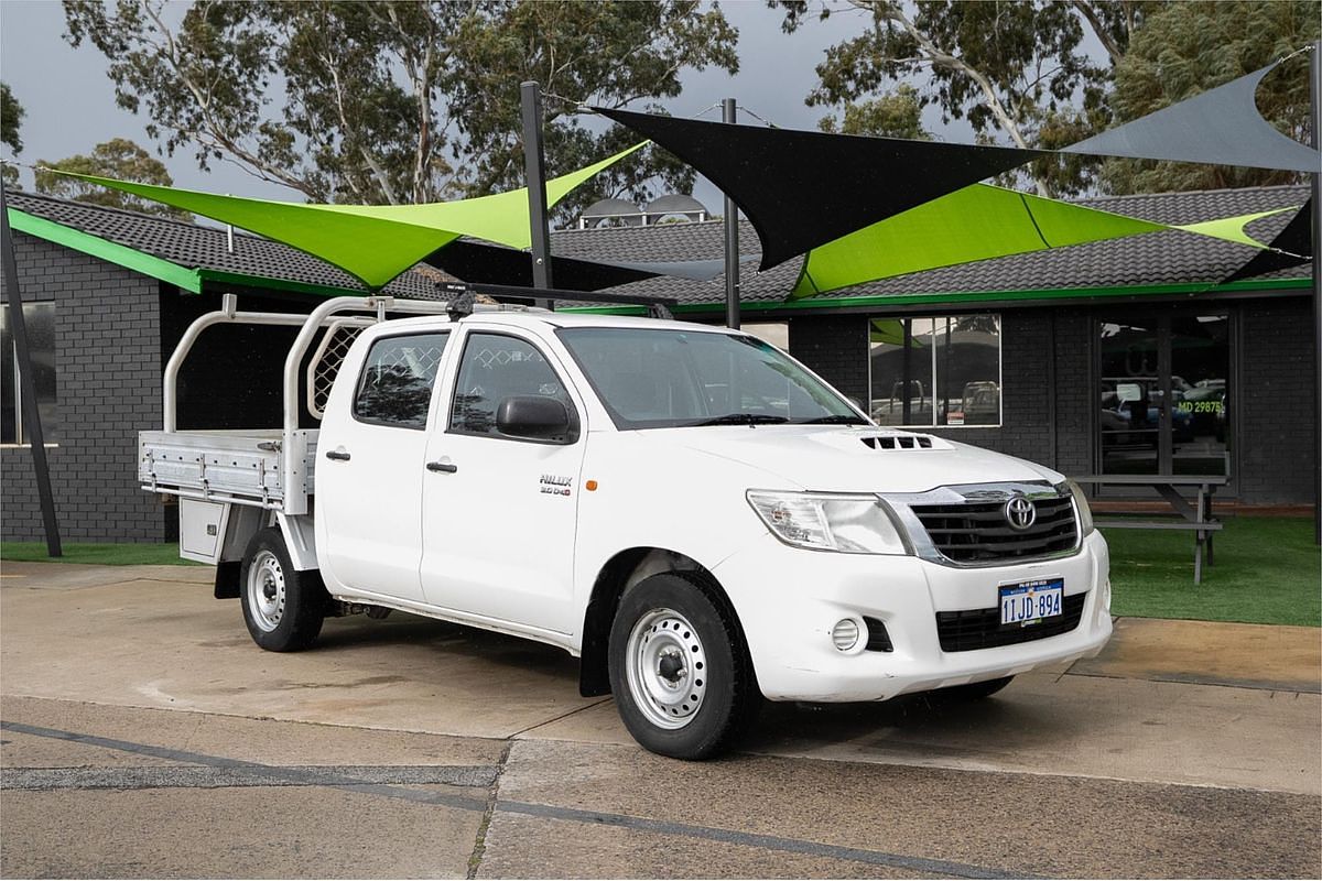 2014 Toyota Hilux SR KUN16R Rear Wheel Drive