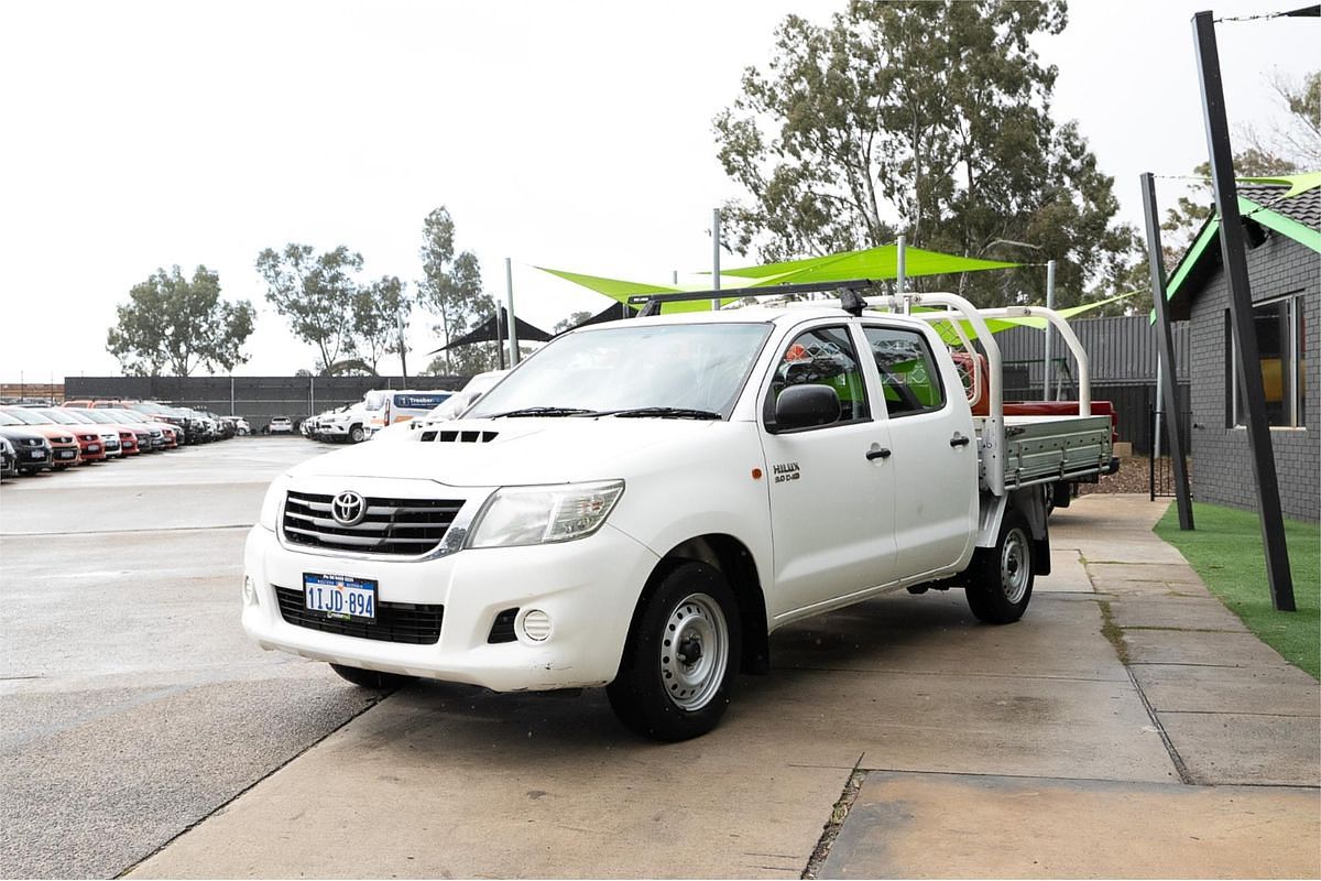 2014 Toyota Hilux SR KUN16R Rear Wheel Drive