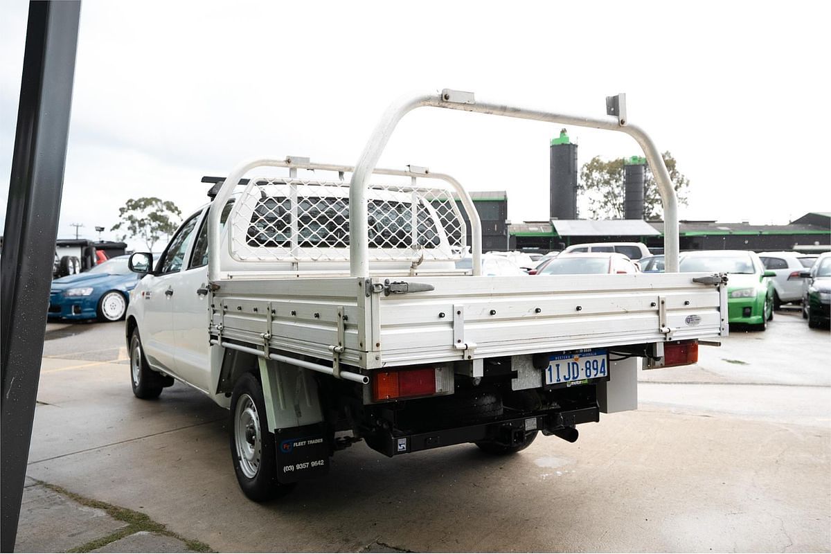 2014 Toyota Hilux SR KUN16R Rear Wheel Drive
