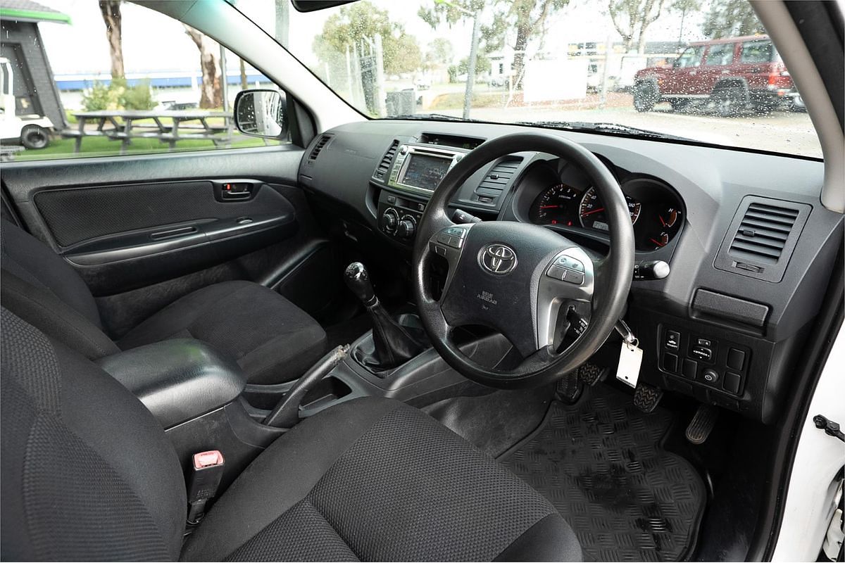 2014 Toyota Hilux SR KUN16R Rear Wheel Drive