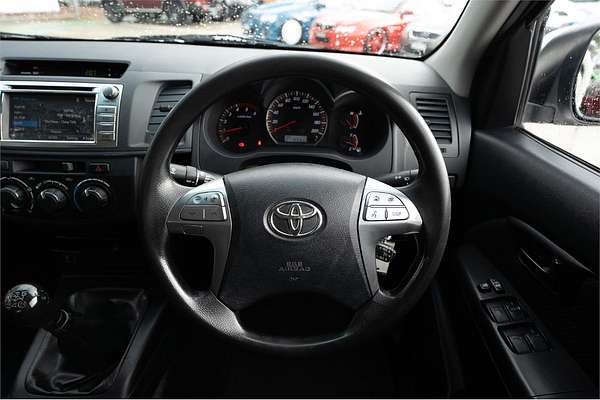 2014 Toyota Hilux SR KUN16R Rear Wheel Drive
