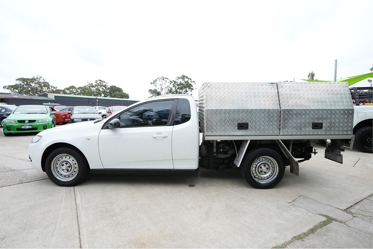 2013 Ford Falcon Ute EcoLPi FG MkII Rear Wheel Drive
