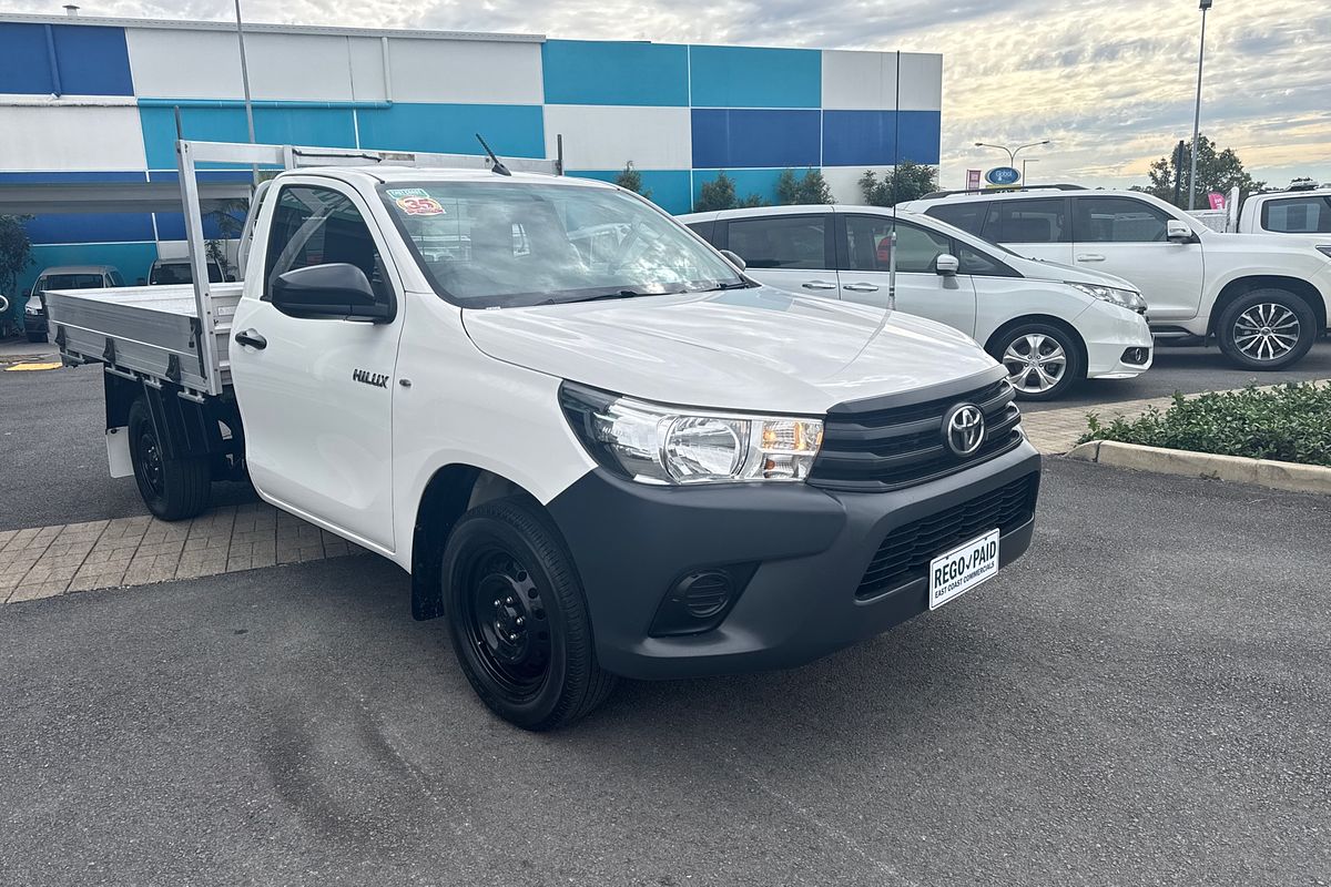 2018 Toyota Hilux Workmate TGN121R Rear Wheel Drive