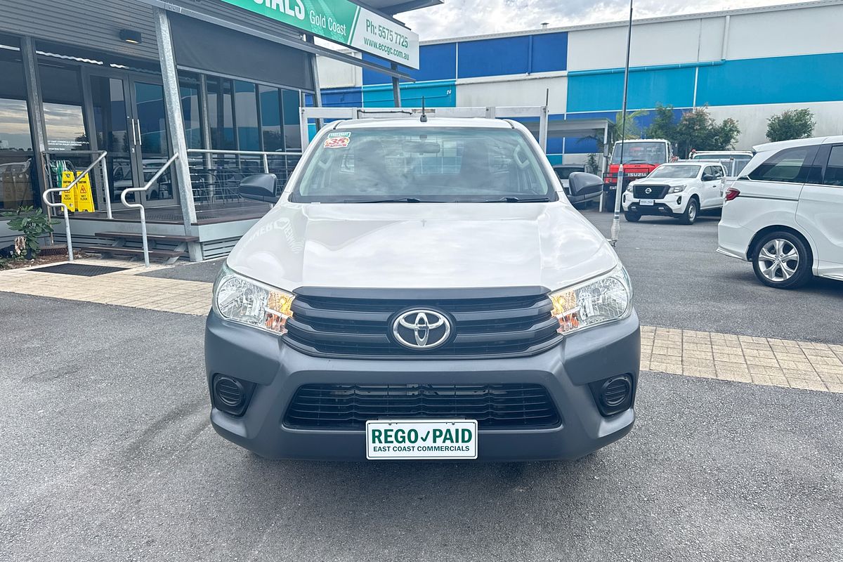 2018 Toyota Hilux Workmate TGN121R Rear Wheel Drive