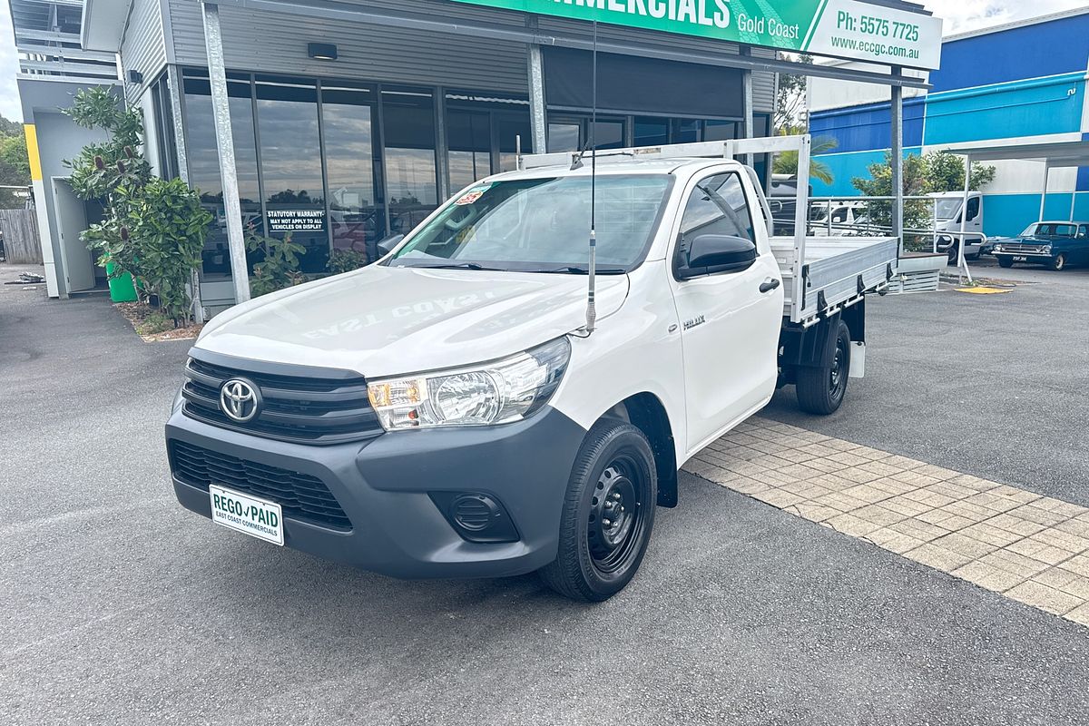 2018 Toyota Hilux Workmate TGN121R Rear Wheel Drive