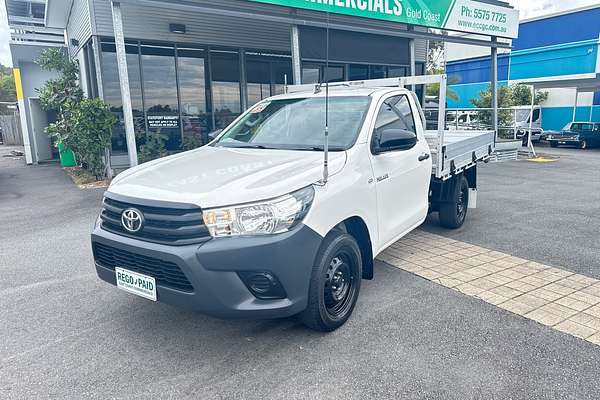 2018 Toyota Hilux Workmate TGN121R Rear Wheel Drive