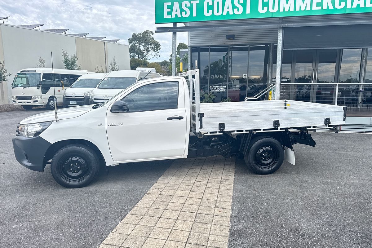 2018 Toyota Hilux Workmate TGN121R Rear Wheel Drive