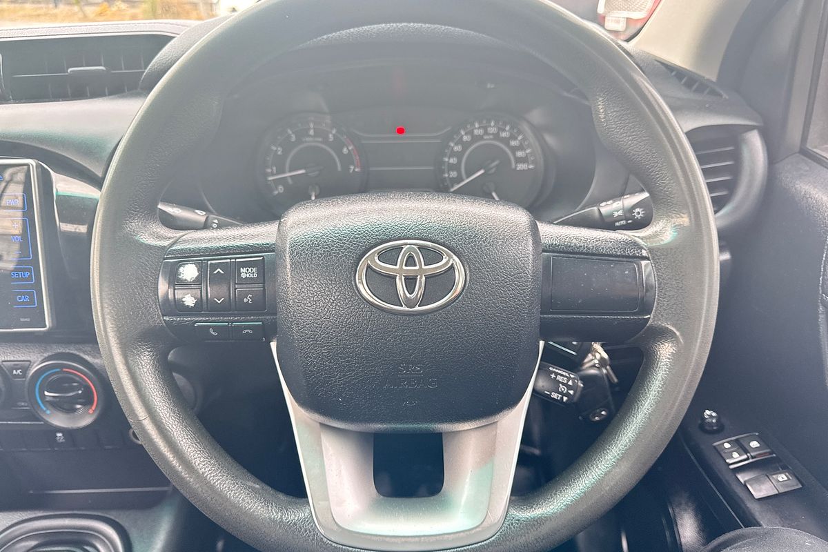 2018 Toyota Hilux Workmate TGN121R Rear Wheel Drive