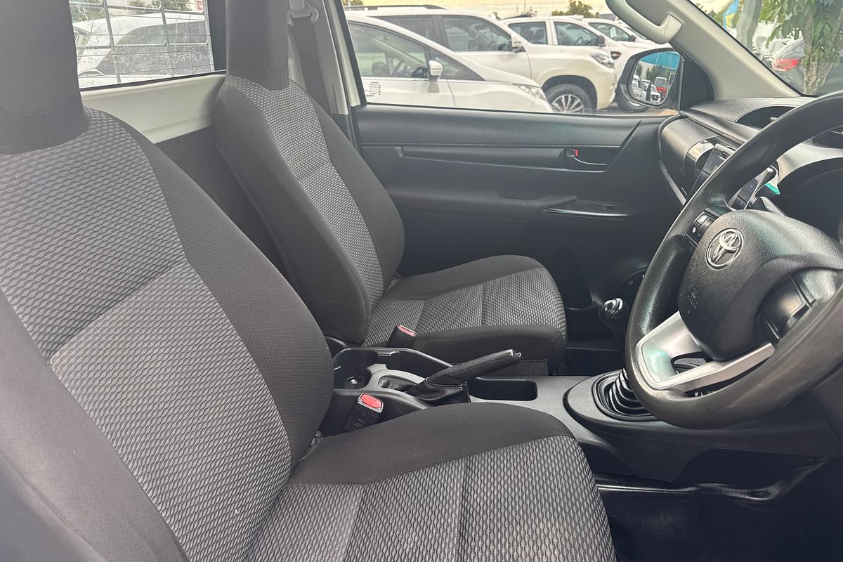 2018 Toyota Hilux Workmate TGN121R Rear Wheel Drive