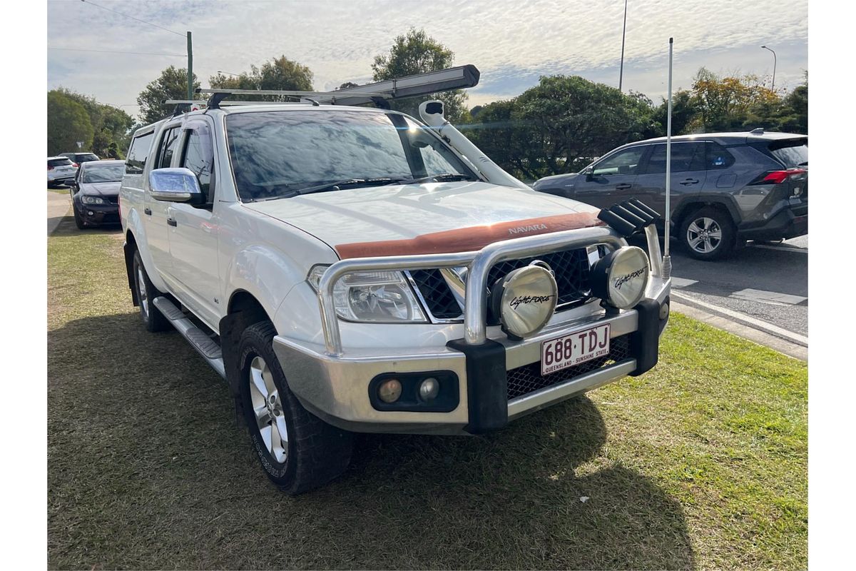 2012 Nissan Navara ST-X 550 D40 Series 5 4X4