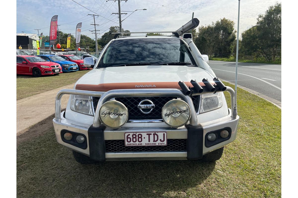 2012 Nissan Navara ST-X 550 D40 Series 5 4X4