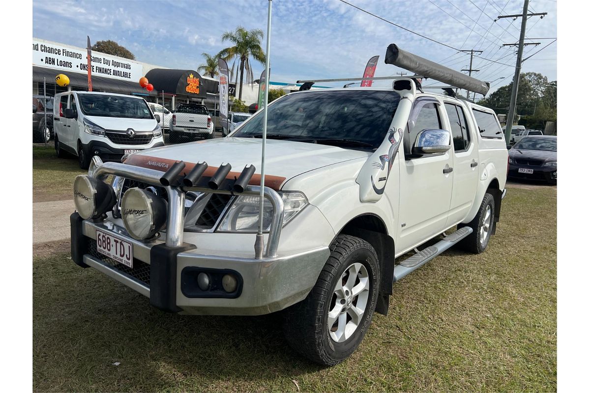 2012 Nissan Navara ST-X 550 D40 Series 5 4X4