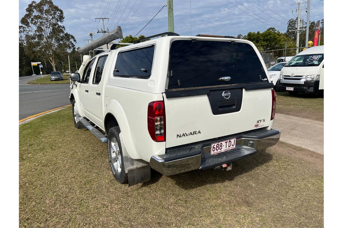 2012 Nissan Navara ST-X 550 D40 Series 5 4X4