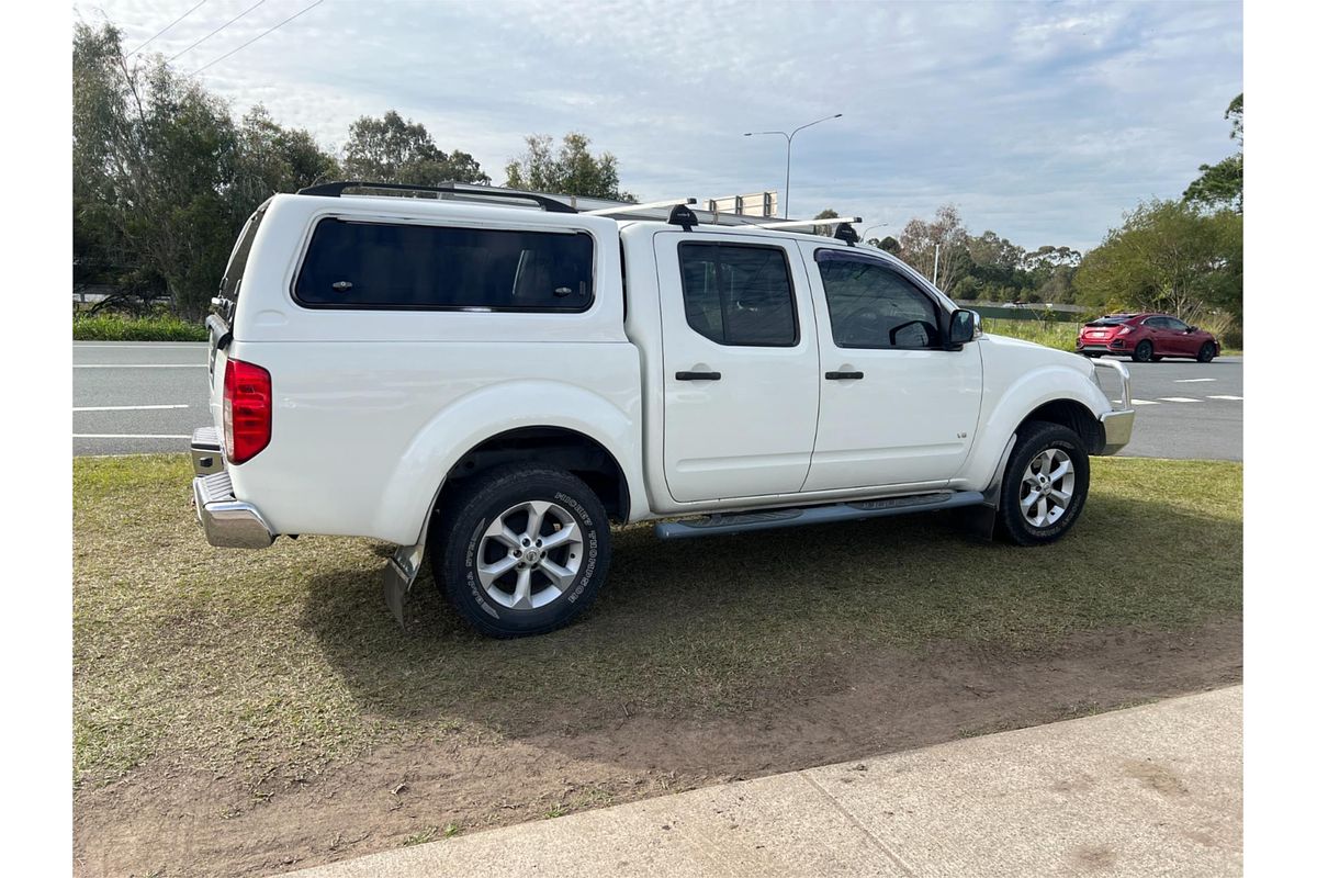 2012 Nissan Navara ST-X 550 D40 Series 5 4X4