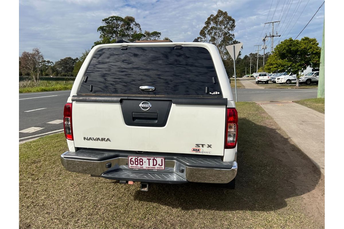 2012 Nissan Navara ST-X 550 D40 Series 5 4X4