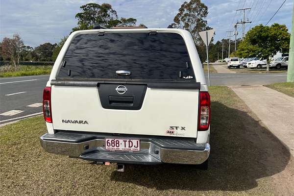 2012 Nissan Navara ST-X 550 D40 Series 5 4X4