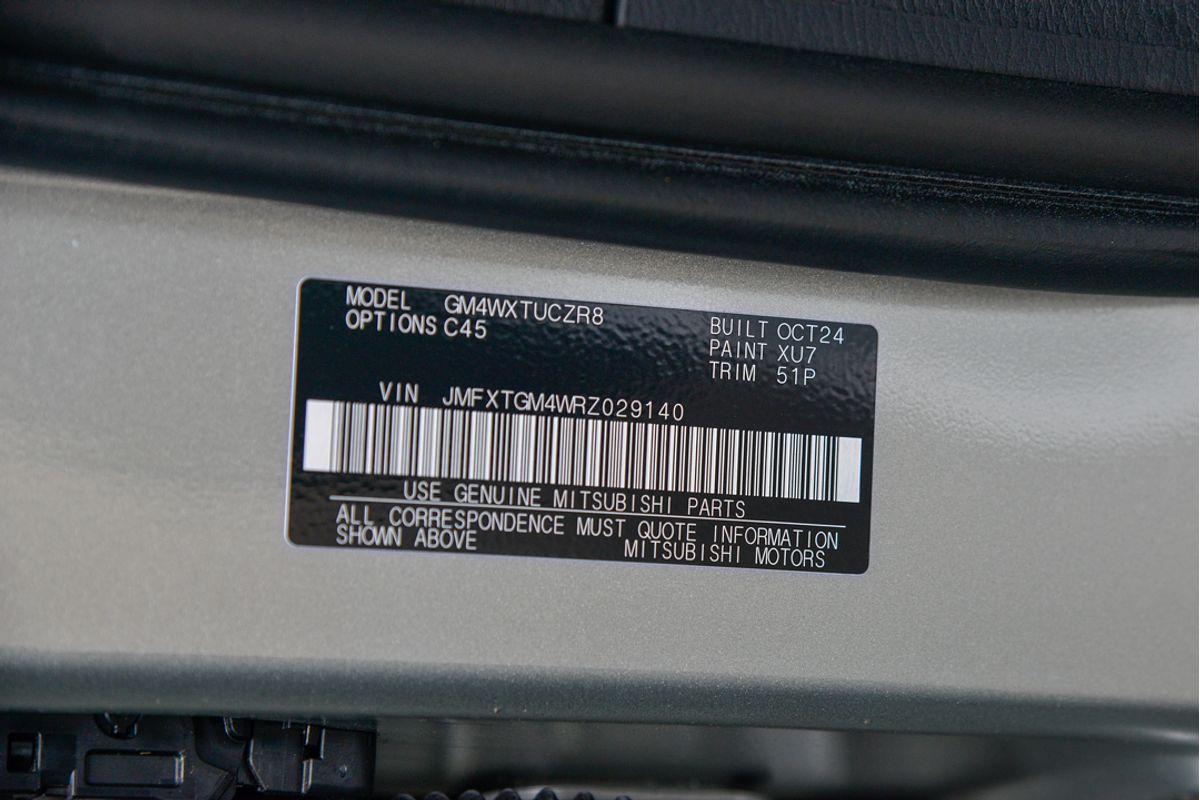 2024 Mitsubishi Outlander Exceed Tourer ZM