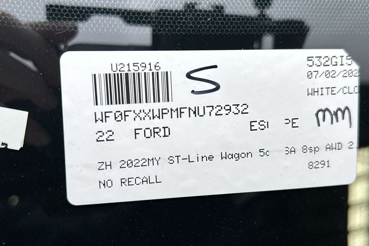 2022 Ford Escape ST-Line ZH