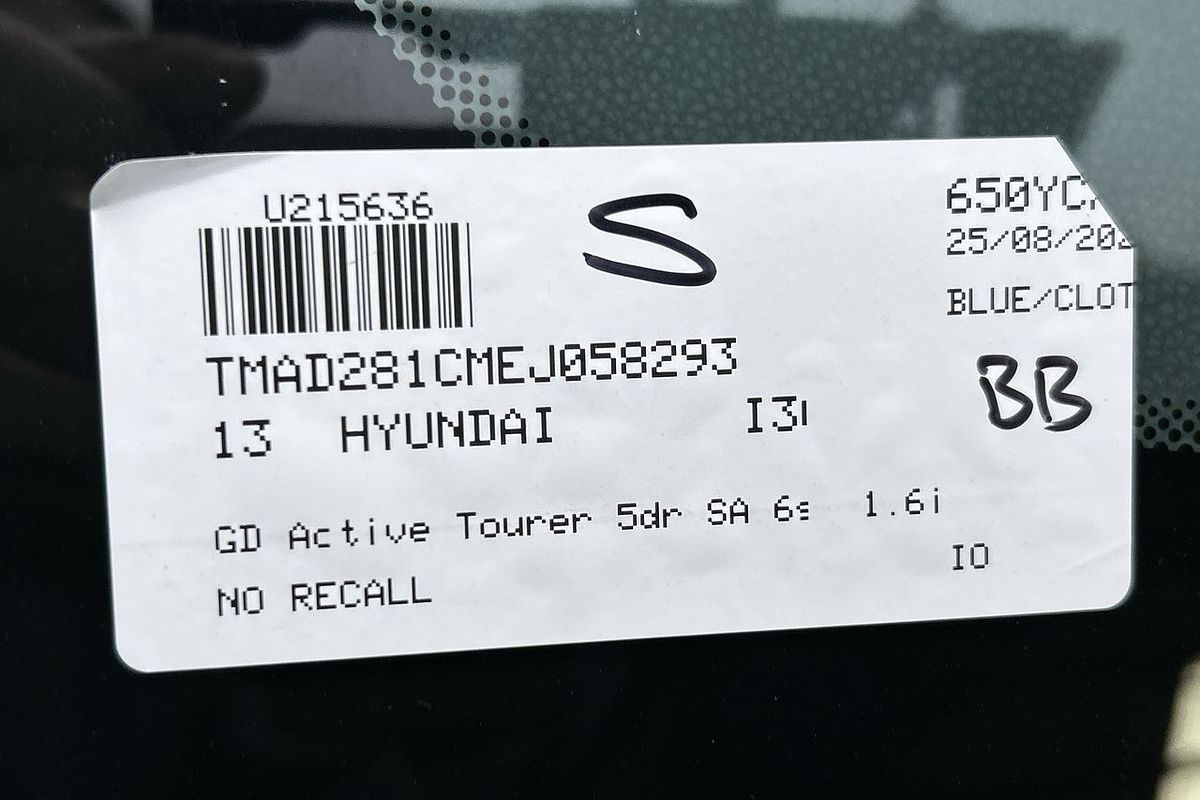 2013 Hyundai i30 Active GD