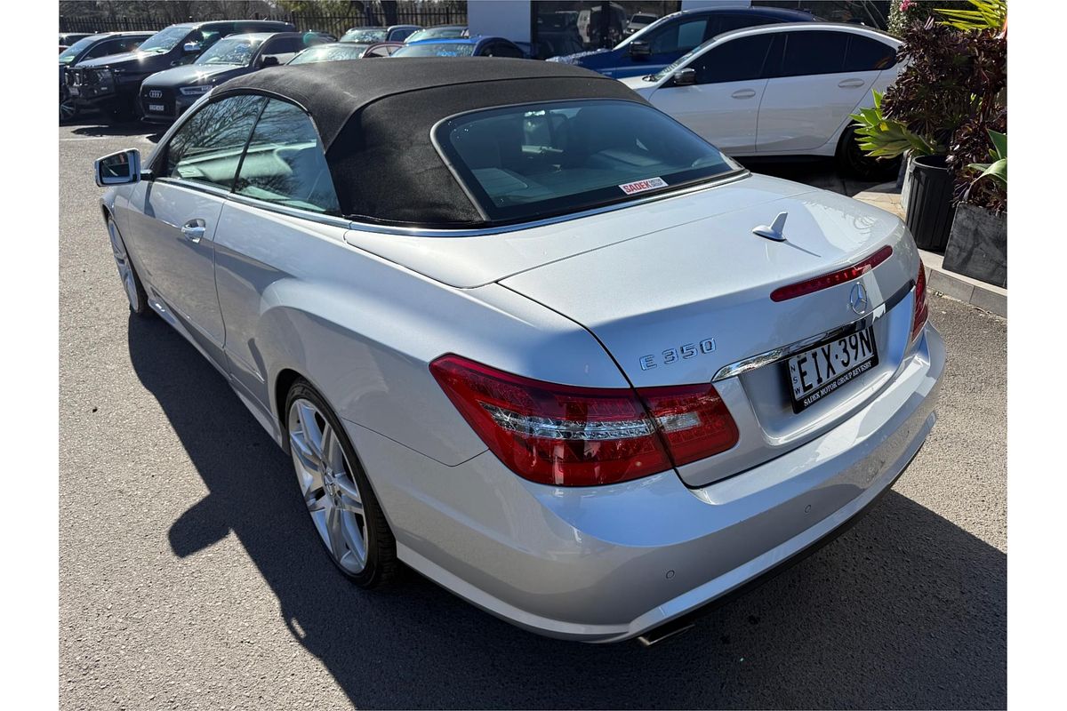2011 Mercedes-Benz E-Class E350 Avantgarde A207