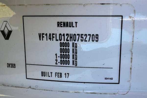 2017 Renault Trafic 85kW X82 SWB
