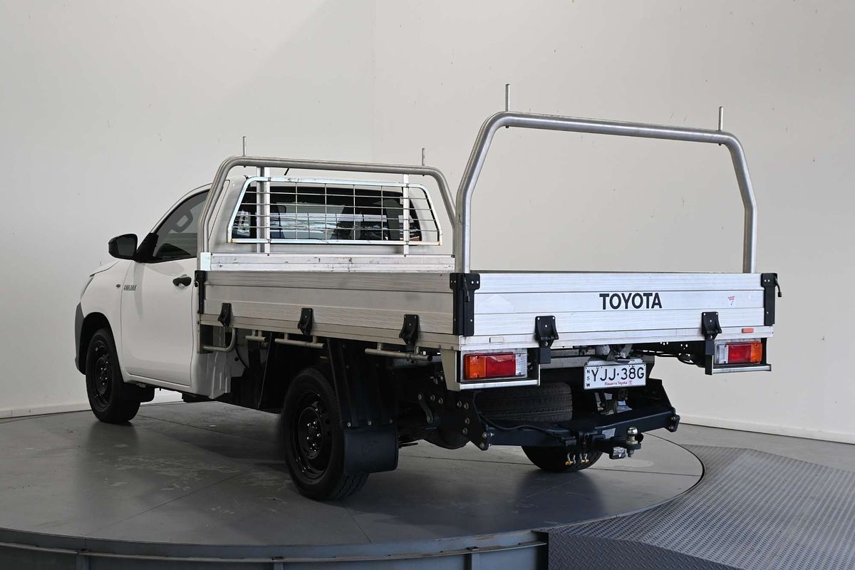 2019 Toyota Hilux Workmate TGN121R Rear Wheel Drive