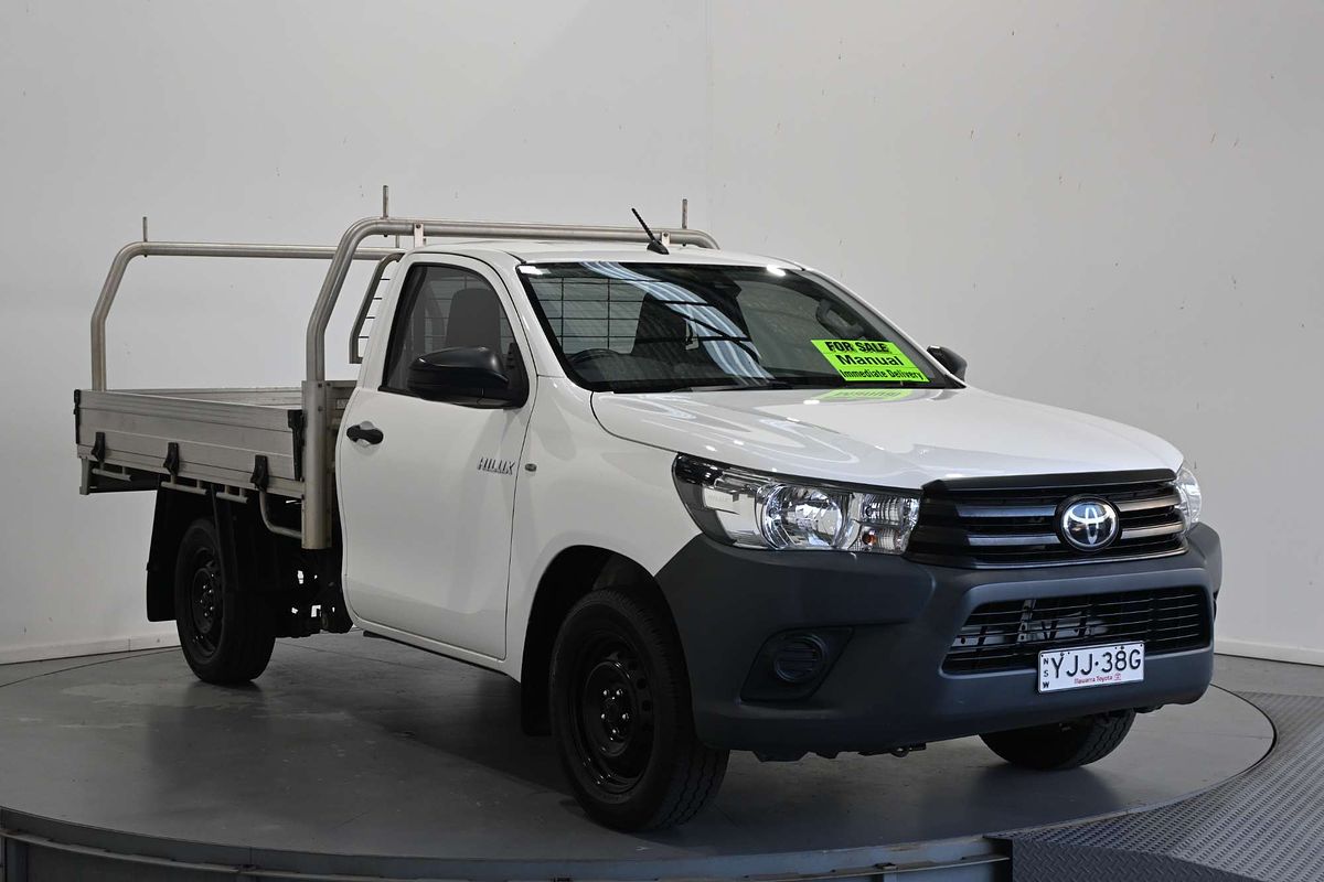 2019 Toyota Hilux Workmate TGN121R Rear Wheel Drive