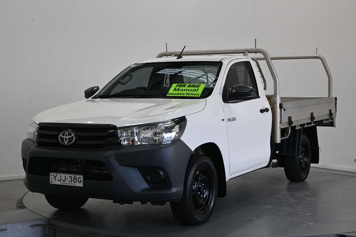 2019 Toyota Hilux Workmate TGN121R Rear Wheel Drive