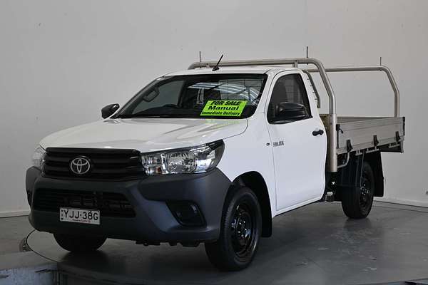 2019 Toyota Hilux Workmate TGN121R Rear Wheel Drive