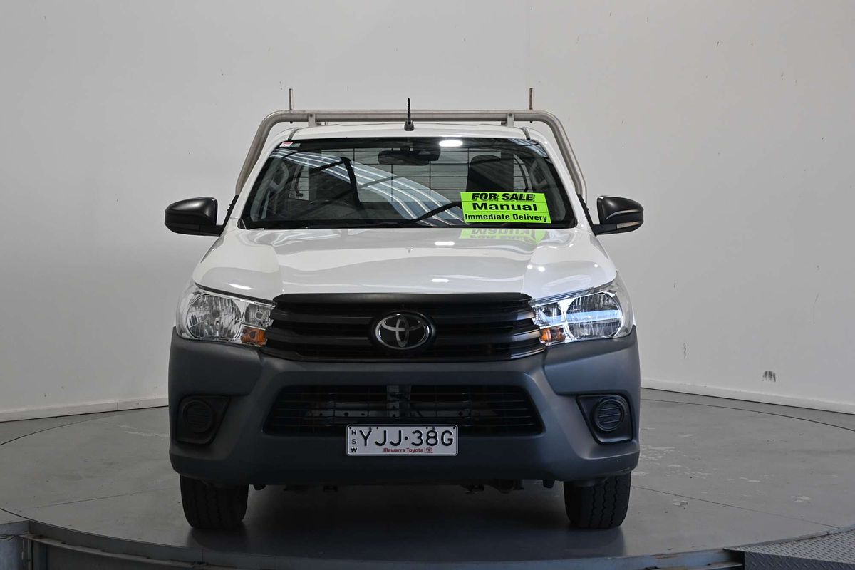 2019 Toyota Hilux Workmate TGN121R Rear Wheel Drive