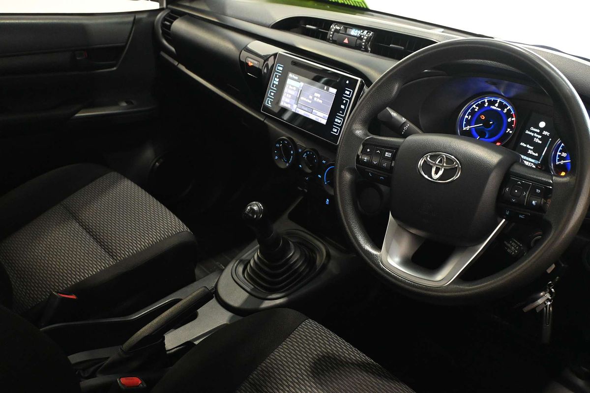 2019 Toyota Hilux Workmate TGN121R Rear Wheel Drive