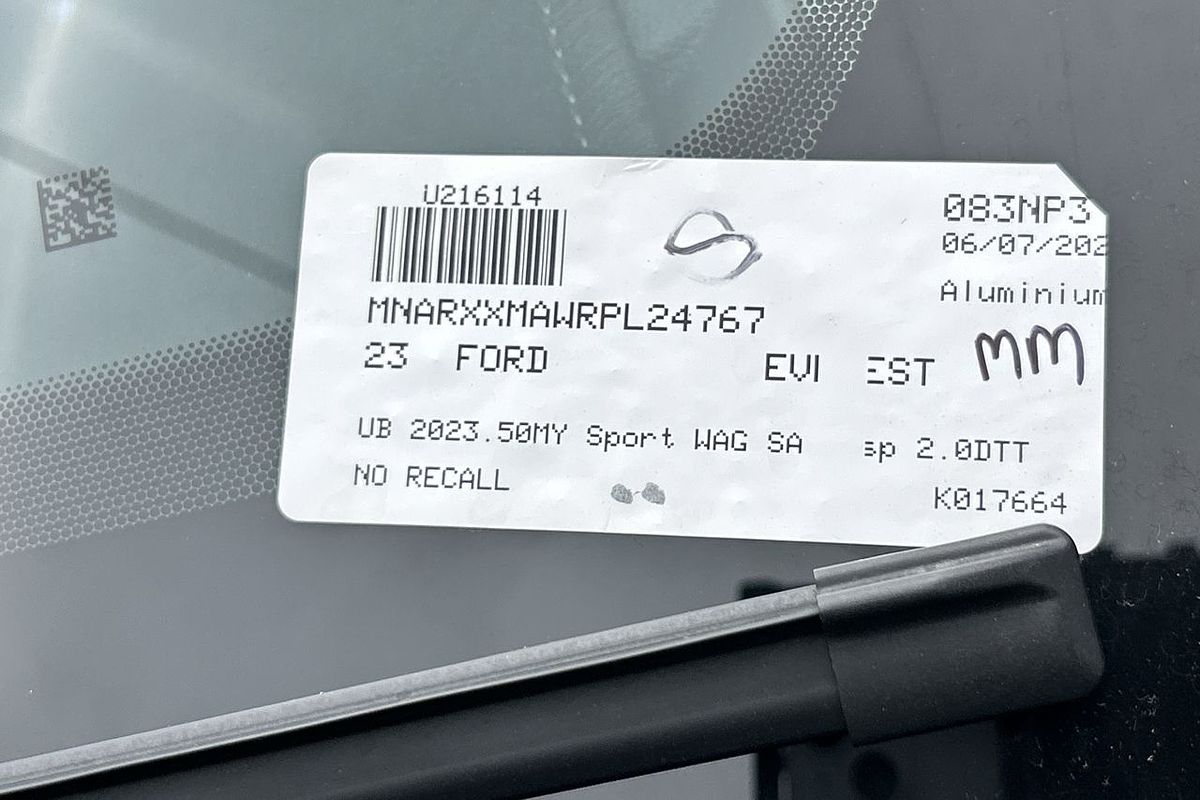 2023 Ford Everest Sport 2.0L