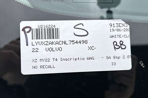 2022 Volvo XC40 T4 Inscription