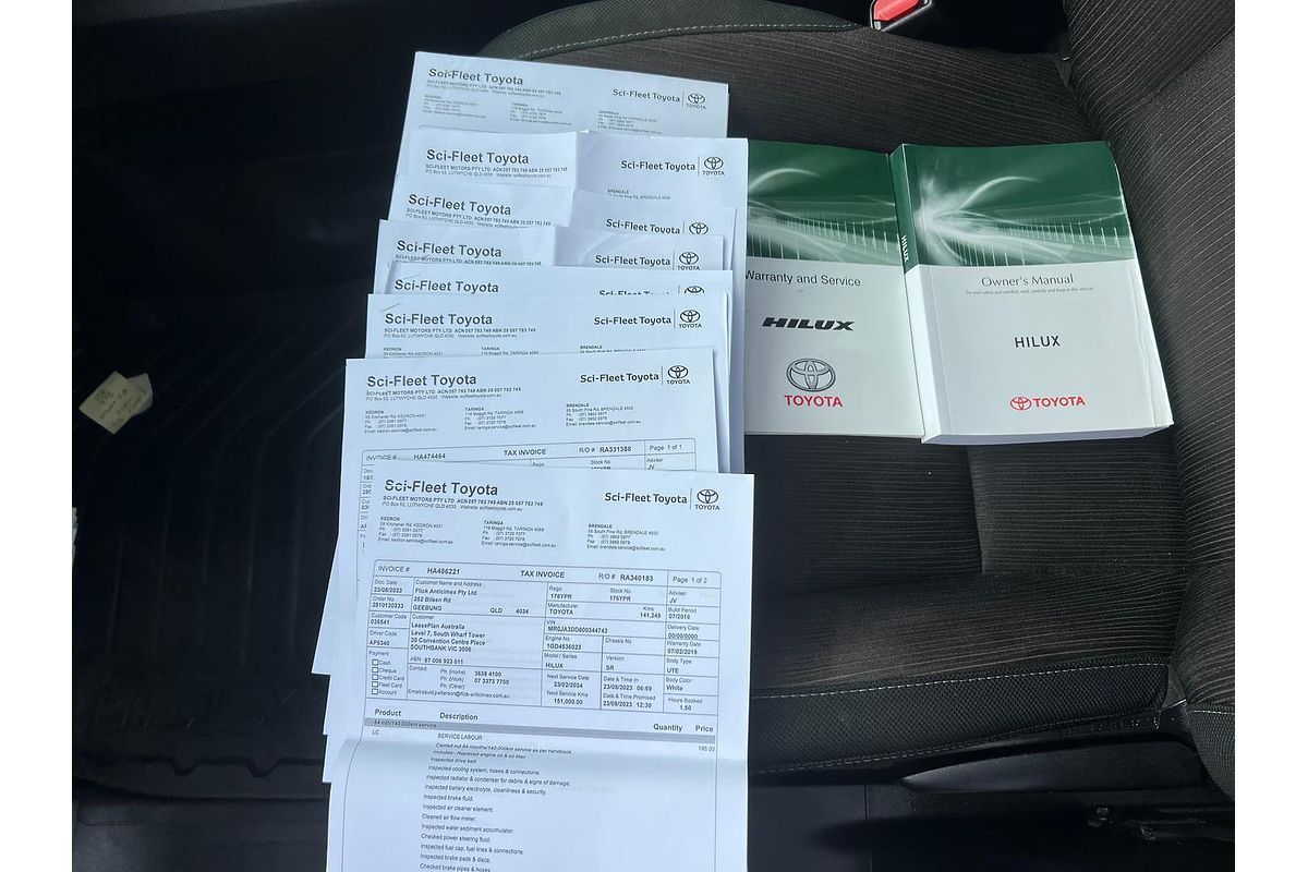 2018 Toyota Hilux SR Hi-Rider GUN136R Rear Wheel Drive