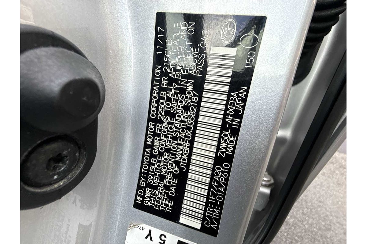 2018 Toyota Prius Two