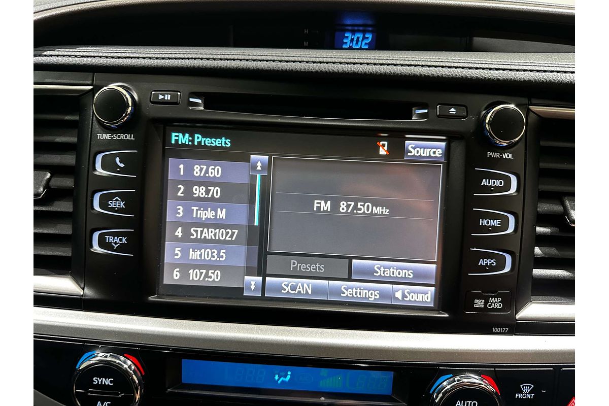 2017 Toyota Kluger Grande GSU55R