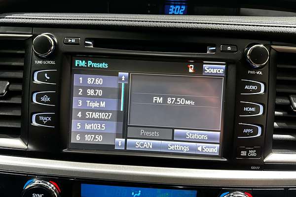 2017 Toyota Kluger Grande GSU55R