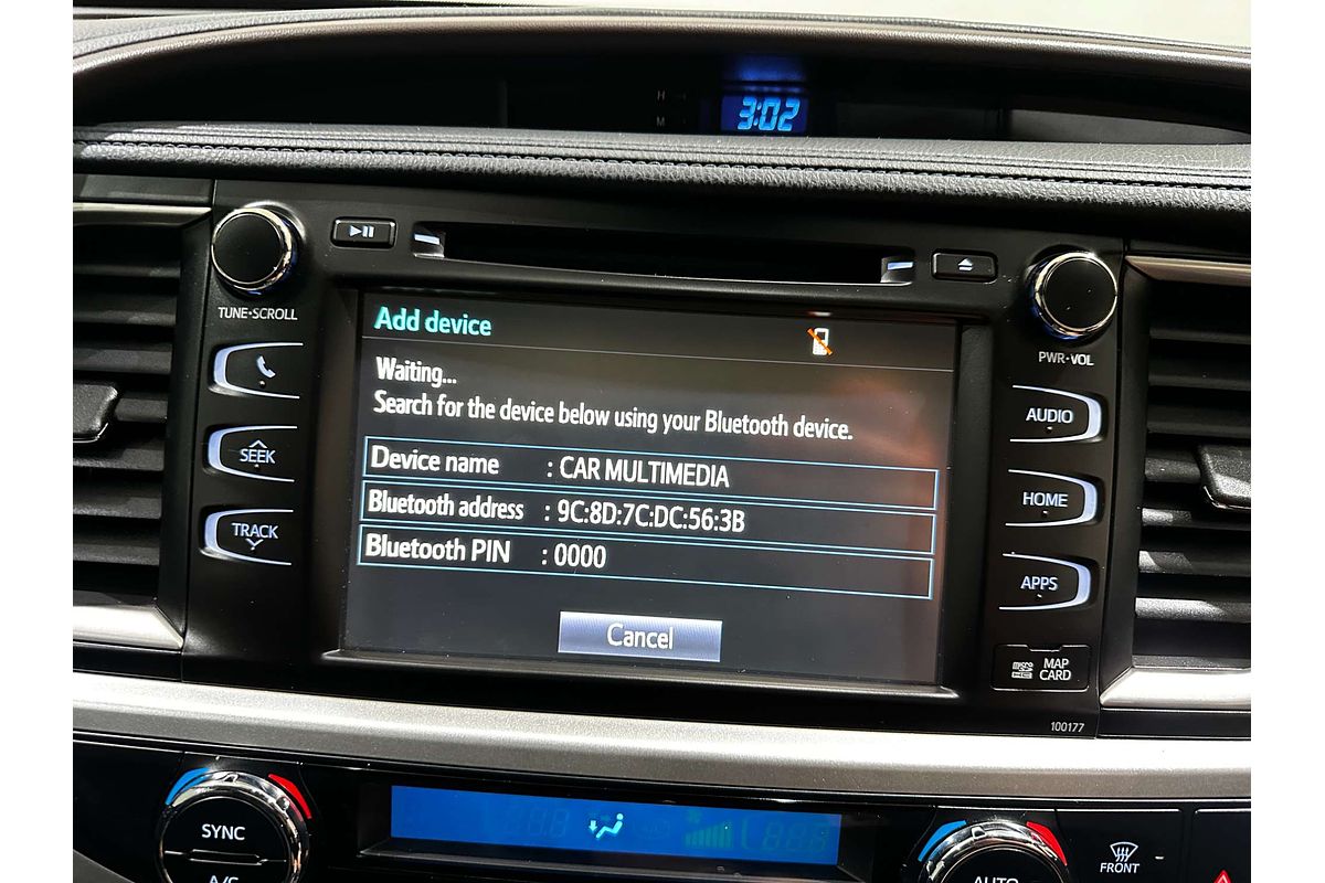 2017 Toyota Kluger Grande GSU55R