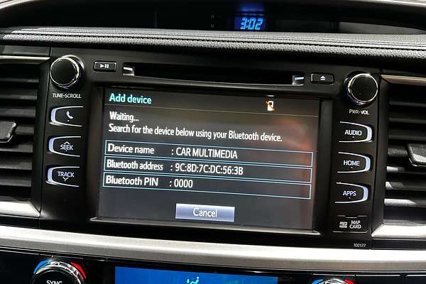 2017 Toyota Kluger Grande GSU55R