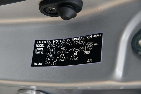 2024 Toyota Corolla Ascent Sport Hybrid ZWE219R